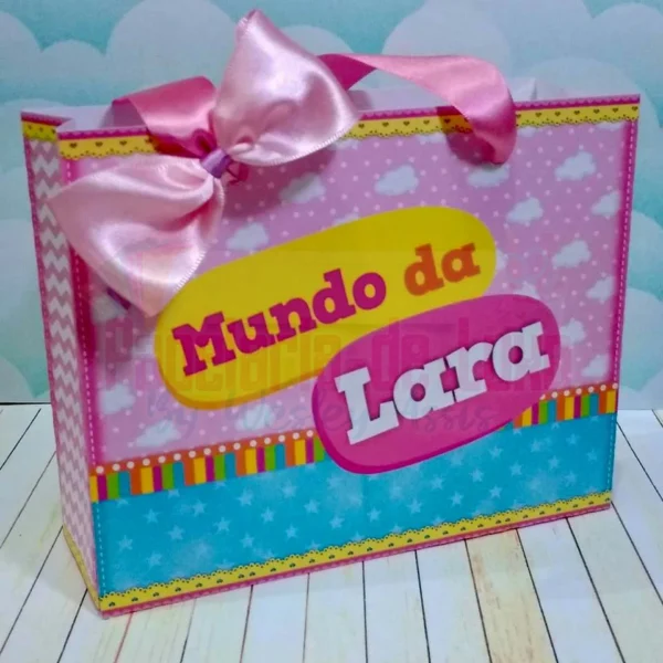 Kit Caixas Mundo Bita Rosa - Imagem 10