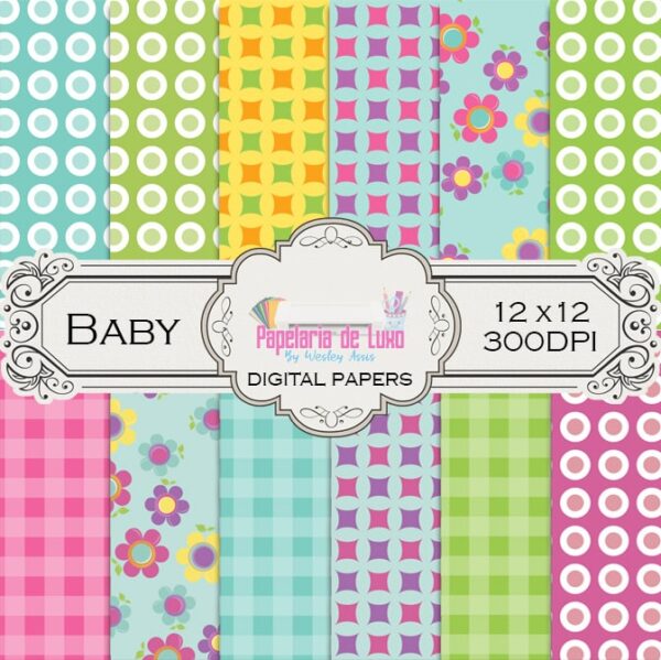 Papel Digital Baby Bumbles