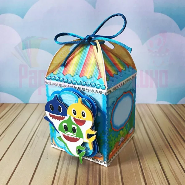 Kit Caixas Baby Shark (Arquivo de corte Silhouette) - Imagem 10