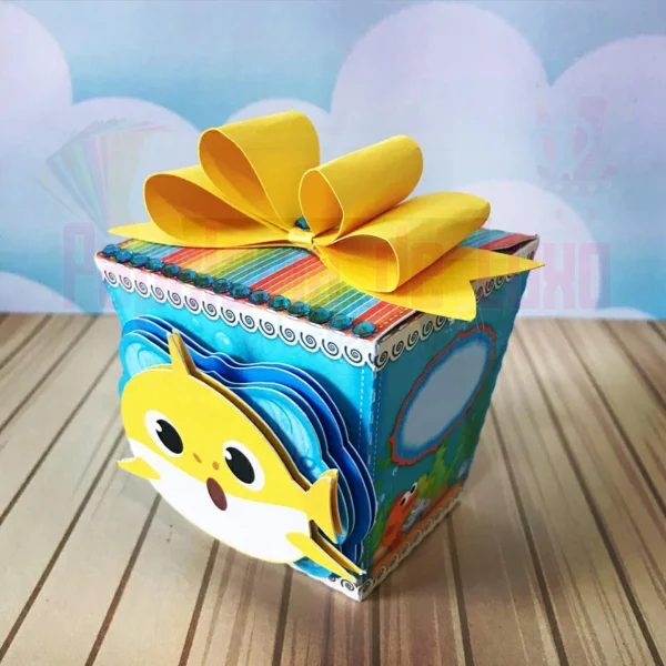Kit Caixas Baby Shark (Arquivo de corte Silhouette) - Imagem 14