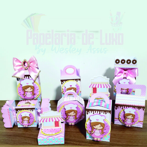 Kit Caixas Confeitaria