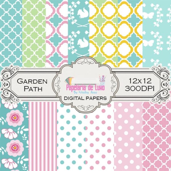 Papel Digital Garden Path