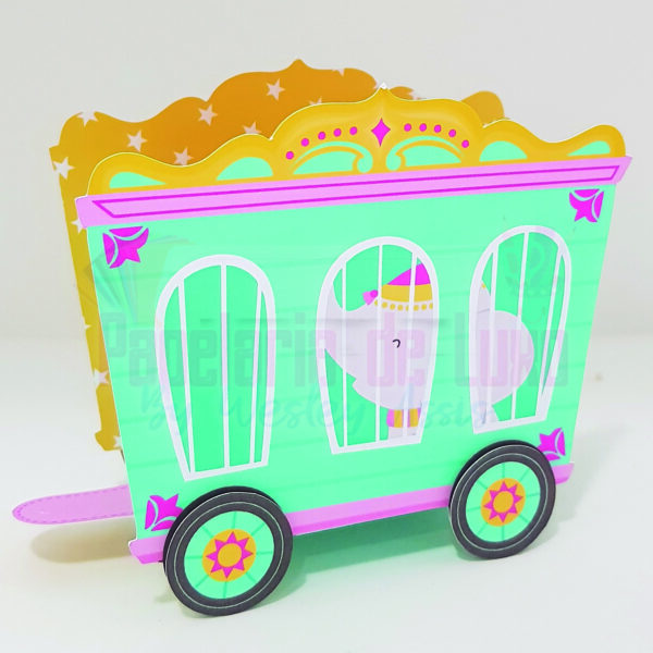 Kit Caixas Circo Rosa - Imagem 8