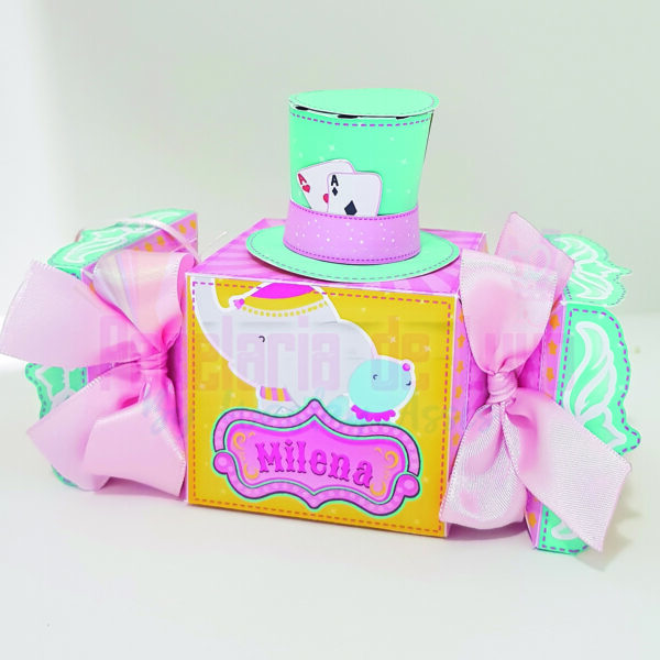 Kit Caixas Circo Rosa - Imagem 6