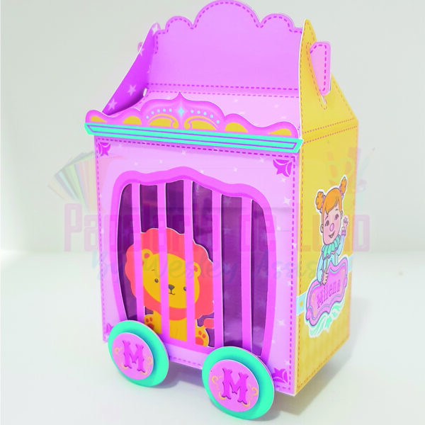 Kit Caixas Circo Rosa - Imagem 12