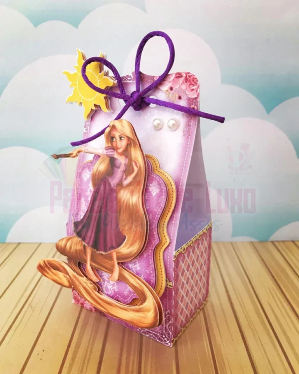 Kit Caixas Rapunzel - Imagem 11