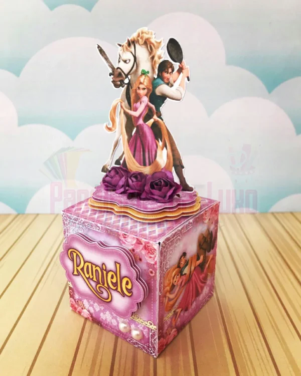 Kit Caixas Rapunzel - Imagem 9