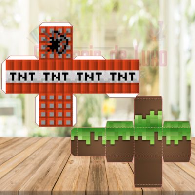 Caixa Minecraft