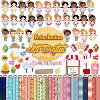 Kit Digital Festa Junina