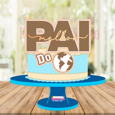 Melhor pai o mundo @papelariadluxo